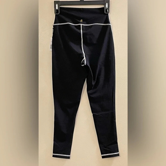 WEWOREWHAT Corset Legging in Solid Black - Picture 6 of 10